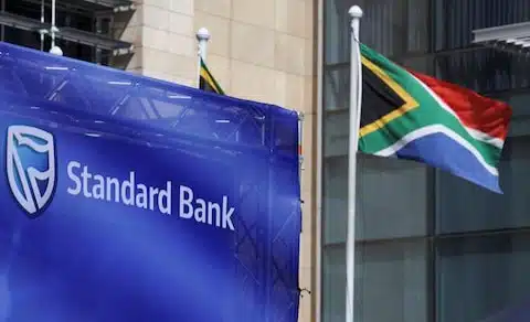 Standard Bank Wealth and Investment headquarters reflecting the 2026 Best Private Bank in Africa award.