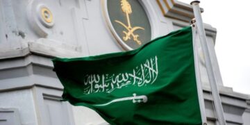 The Saudi Foreign Ministry building in Riyadh representing official diplomatic actions against Iran - Saudi Arabia