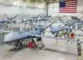 US MQ-9 Reaper drone on a surveillance mission over Northern Nigeria.
