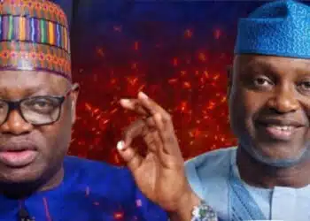 Mallam Lanre Issa-Onilu and Biodun Oyebanji