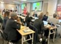 Business professionals networking at the Africa Business Tourism and MICE Masterclass 2026 venue in Johannesburg.
