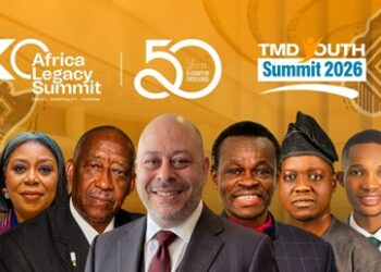 Delegates networking at the African Legacy Summit hosted by TMD Foundation.