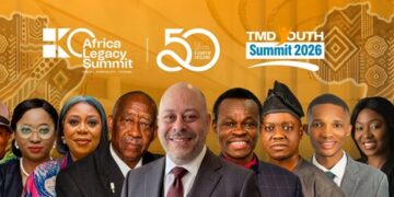 Delegates networking at the African Legacy Summit hosted by TMD Foundation.
