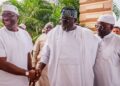 Hon. Adedeji Dhikrullahi Stanley Olajide with Makinde during Eid-el-Kabir 2026