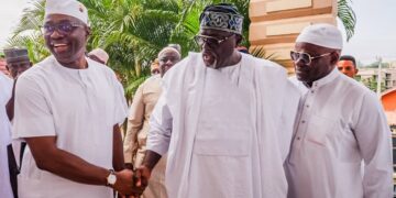 Hon. Adedeji Dhikrullahi Stanley Olajide with Makinde during Eid-el-Kabir 2026