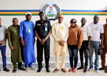 Oyo State Commissioner of Police hosting the Southwest Youth Development Initiative leadership over the Oriire LG abduction.