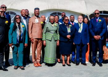 Invest in Africa Trade Expo 2026 summit floor in Swakopmund Namibia.