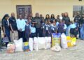 Presken Hotels 10th anniversary team donating