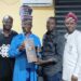 Barrister Wale Ojo-Lanre meeting with executive members of the Nigeria Union of Journalists Oyo State Council in Ibadan, discussing the upcoming Oyo NUJ 60th anniversary.