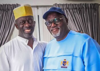 Bimbo Adekanmbi with Odidiomo