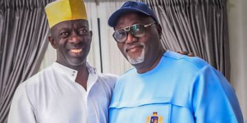Bimbo Adekanmbi with Odidiomo
