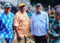 ​Ambassador Olawanle Akinboboye of La Campagne Tropicana Beach Resort and Governor Biodun Oyebanji
