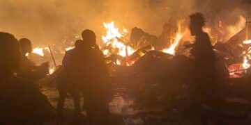 Bode Market Ibadan fire incident