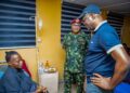 Seyi Makinde at Army Hospital for Oyo School Rescue