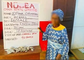 101-year-old great-grandma arrested for selling cannabis in Ogun State