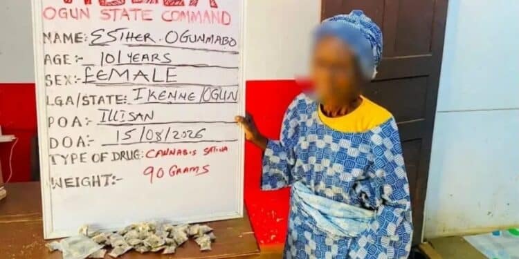 101-year-old great-grandma arrested for selling cannabis in Ogun State