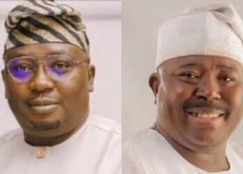 Bayo Adelabu with Sharafadeen Alli Oyo Reconciliation