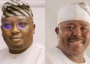Bayo Adelabu with Sharafadeen Alli Oyo Reconciliation