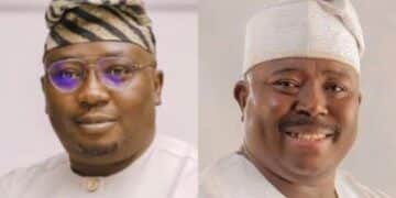 Bayo Adelabu with Sharafadeen Alli Oyo Reconciliation