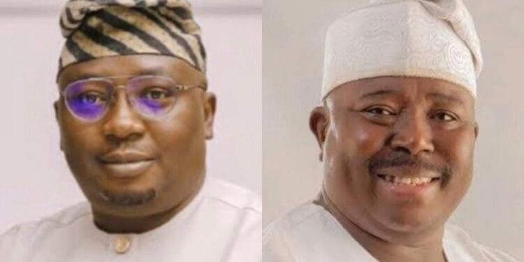 Bayo Adelabu with Sharafadeen Alli Oyo Reconciliation