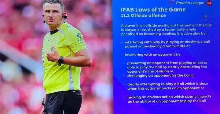 VAR:Pro Ref have admitted a VAR error