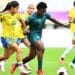 Falconets U20 in possession against Colombia