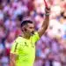 Madrid Derby referee suspended Miguel Angel Ortiz Arias officiating during La Liga match between Real Madrid and Atletico Madrid.