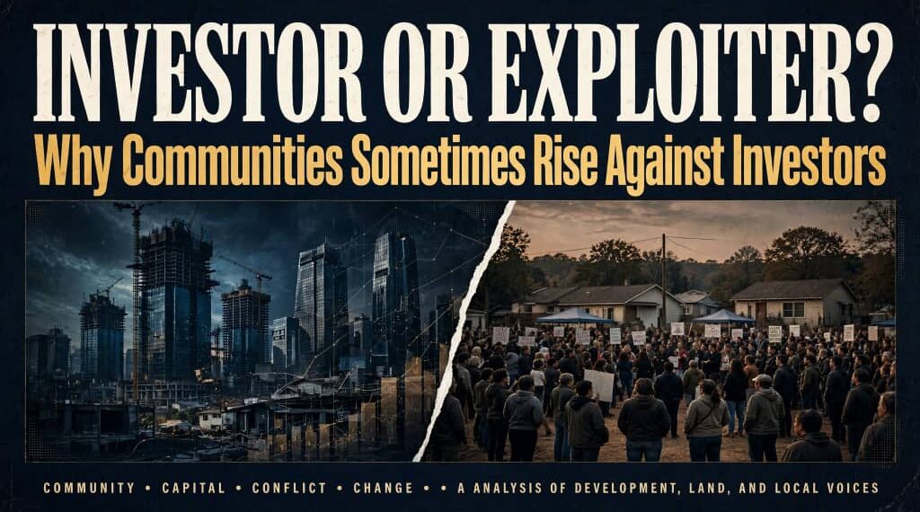 Host communities vs investors