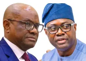 Nyesom Wike and Seyi Makinde On Ibadan Airport