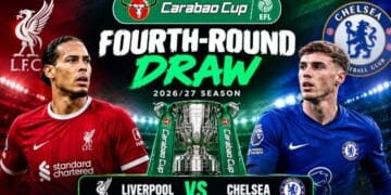 Carabao Cup Fourth-Round Draw 2026/27
