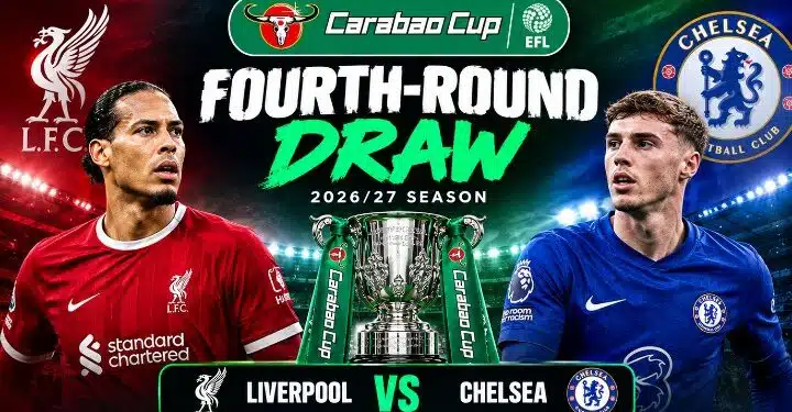 Carabao Cup Fourth-Round Draw 2026/27