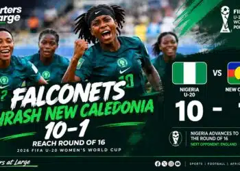 Falconets 10-1 New Caledonia victory over New Caledonia at the 2026 FIFA U-20 Women’s World Cup