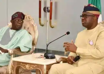 Bola Tinubu with Engr Seyi Makinde on NLNG Dividends