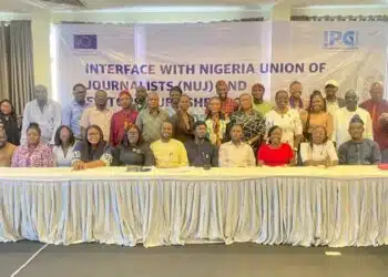 International Press Centre Oyo Journalists trainin
