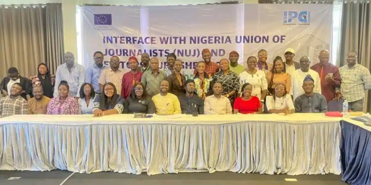 International Press Centre Oyo Journalists trainin