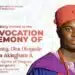 The youngest Yoruba king, Oba Oloyede Adekoya Akinghare II, at his university graduation ceremony.